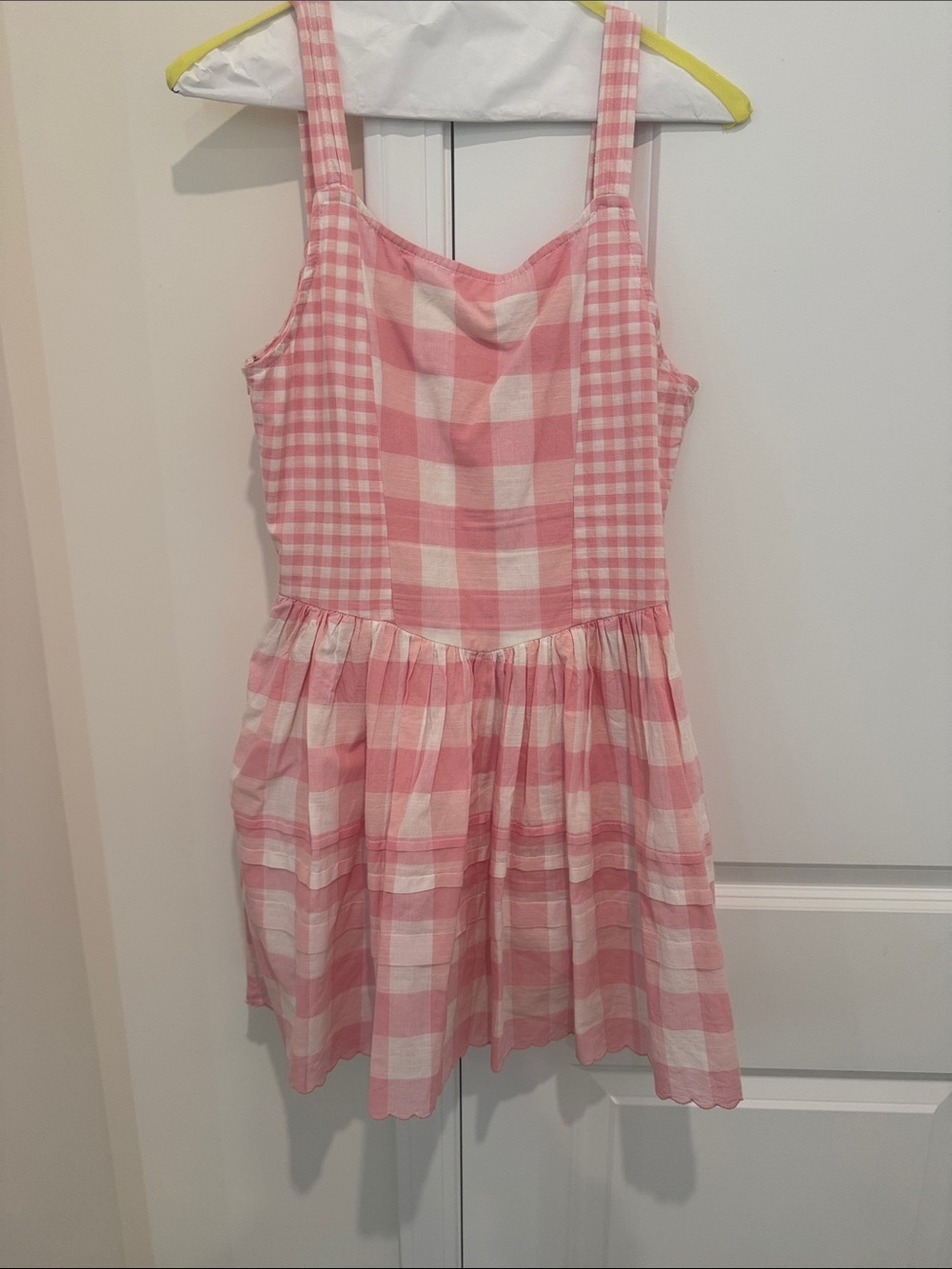 LoveShackFancy Pink Gingham Sundress